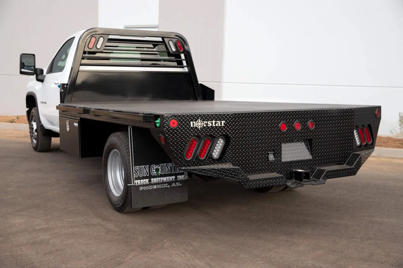 Norstar Truck Bed on white utility pickup