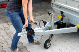 prepping trailer for storage