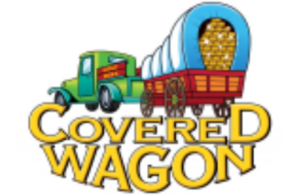 Covered wagon logo